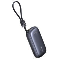 Baseus EnerFill FC21 Qpow 3 Ultra 20000mAh 45W Power Bank with Digital Display and Included Cable - Black