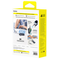 Baseus EnerFill FC21 Qpow 3 Ultra 20000mAh 45W Power Bank with Digital Display and Included Cable - Black