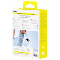 Baseus EnerFill FC21 Qpow 3 Ultra 20000mAh 45W Power Bank with Digital Display and Included Cable - Blue