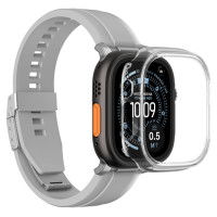 Amazingthing Minimal Protective Case for Apple Watch UItra 3 49mm - Transparent