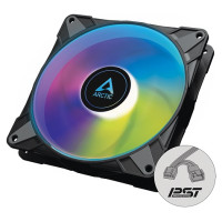 Arctic P14 PWM PST A-RGB Semi-Passive Case Fan, 4-pin, 140mm, Black