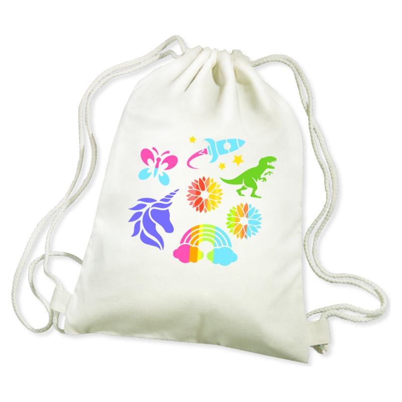 4M KidzMaker DIY komplekts Mugursomas apdrukā&scaron;anas komplekts