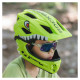 Rockbros TT-32003 Shark Children's Bike Helmet with Detachable Jaw Size S (48-52) - Green