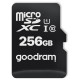 Goodram Microcard 256 GB micro SD XC UHS-I class 10 memory card, SD adapter (M1AA-2560R12)