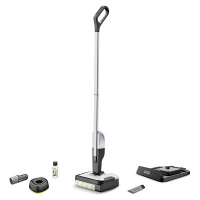 Karcher Vacuum Cleaner|KARCHER|dry&wet|Electric broom|Grey/White/Black|Bagless|Battery| 2.3 kg|1.056-200.0