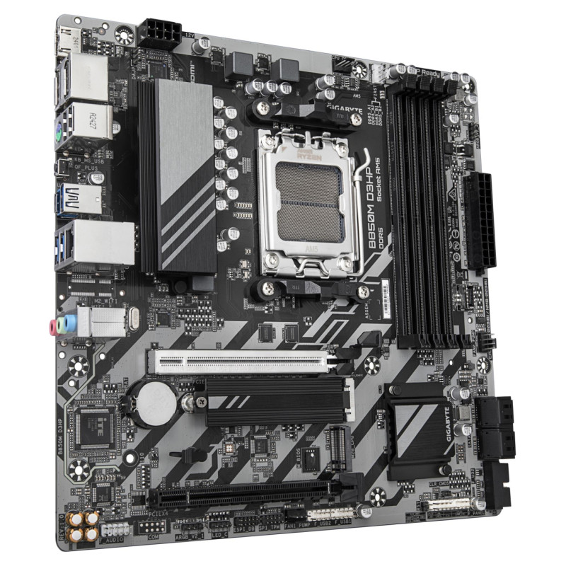 Gigabyte Mainboard|GIGABYTE|AMD B850|Socket AM5|micro ATX|RAM DDR5-SDRAM|4xSlots|2xNumber of M.2 (M) slots|B850MD3HP1.2