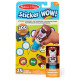 Melissa & Doug Uzlīmju grāmata MELISSA Sticker WOW! Aktivitā&scaron;u komplekts &ndash; Suns