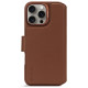 Decoded Leather Detachable Wallet MagSafe Case with Wallet for iPhone 16 Pro Max - Brown