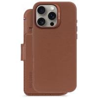 Decoded Leather Detachable Wallet MagSafe Case with Wallet for iPhone 16 Pro Max - Brown