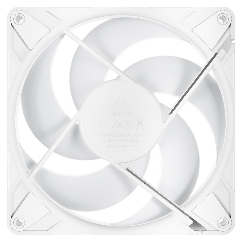 Arctic CASE FAN 140MM P14 PRO REVERSE/A-RGB WHT ACFAN00324A ARCTIC