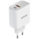 Savio Lādētājs SAVIO Wall Charger 20 W 1&times; USB-A, 1&times; USB-C