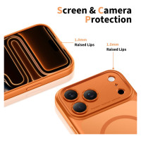 Tech-Protect Magpeak MagSafe CC Case for iPhone 17 Pro - Orange
