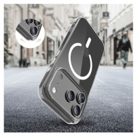 Tech-Protect Flexair Hybrid CC MagSafe Case for iPhone 17 Pro - Clear