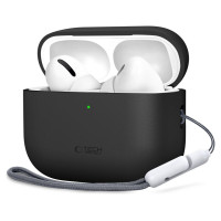 Tech-Protect Silicone Case for AirPods Pro 3 - Black