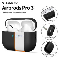 Tech-Protect Silicone Case for AirPods Pro 3 - Black