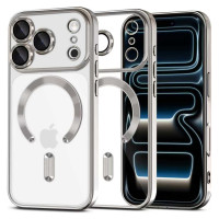 Tech-Protect MagFlex MagSafe Case for iPhone 17 Pro Max - Clear Silver