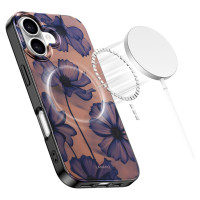 Tech-Protect Lamano MagSafe case for iPhone 17 - brown-purple