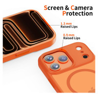 Tech-Protect MagMat MagSafe Case for iPhone 17 Pro Max - Orange