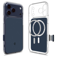 Spigen Thin Fit MagSafe Case for iPhone 17 Pro - Clear Navy Blue