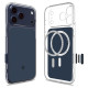 Spigen Thin Fit MagSafe Case for iPhone 17 Pro - Clear Navy Blue