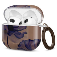 Tech-Protect Lamano case for AirPods 4 - brown and purple