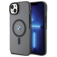 BMW Signature MagSafe Case for iPhone 14 Plus/15 Plus - Black