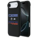 BMW M Silicon Horizontal Line MagSafe Case for iPhone Air - Black