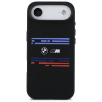 BMW M Silicon Horizontal Line MagSafe Case for iPhone Air - Black