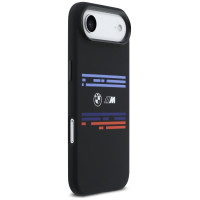 BMW M Silicon Horizontal Line MagSafe Case for iPhone Air - Black