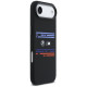 BMW M Silicon Horizontal Line MagSafe Case for iPhone Air - Black