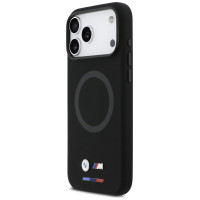 BMW M Silicon Logo MagSafe Case for iPhone 17 Pro Max - Black
