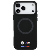 BMW M Silicon Logo MagSafe Case for iPhone 17 Pro Max - Black