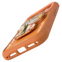 Nimmy Cool&Cute 2.0 Cat Case for iPhone 17 Pro with Magnetic Hanger - Orange