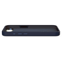 Decoded Silicone Backcover case with MagSafe for iPhone 16e - navy blue