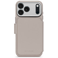 Decoded Leather Detachable Wallet Case with MagSafe for iPhone 17 Pro Max - Gray