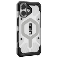 UAG Pathfinder Clear MagSafe Case for iPhone 17 - White and Gray