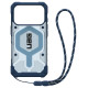 UAG Pathfinder Clear MagSafe Bundle Case with Lanyard for iPhone 17 Pro - Blue