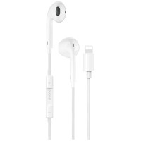 Dudao X14+ Wired In-Ear Headphones with Lightning Connector 1.2m - White