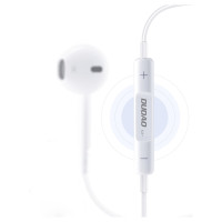 Dudao X14+ Wired In-Ear Headphones with Lightning Connector 1.2m - White