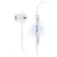 Dudao X14+ Wired In-Ear Headphones with Lightning Connector 1.2m - White