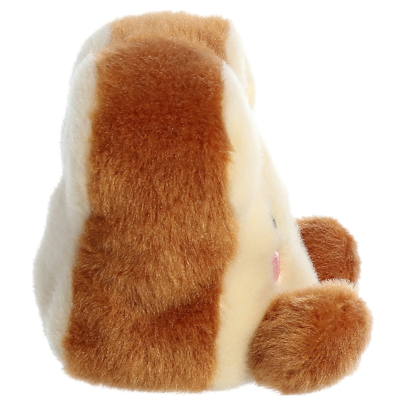 Palm Pals AURORA Palm Pals Plī&scaron;a rotaļlieta tostermaize Sviestiņ&scaron;, 12 cm