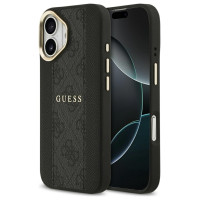 Guess 4G Stripe MagSafe case for iPhone 17 - black