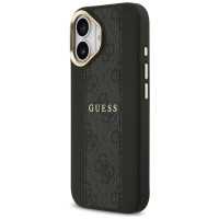 Guess 4G Stripe MagSafe case for iPhone 17 - black