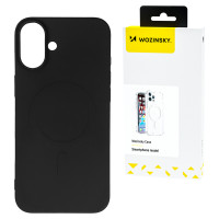 Wozinsky Liquid Silicone Case MagSafe for Samsung Galaxy S25 Ultra - Black