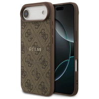 Guess 4G Ring Classic Logo MagSafe Case for iPhone 17 Air - Brown