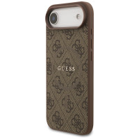 Guess 4G Ring Classic Logo MagSafe Case for iPhone 17 Air - Brown
