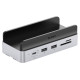 Orico MiniDock 10-in-1 Docking Station with SSD Hard Drive Bay - Silver