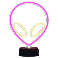 Manta SNL86PK Style Neon Lights UFO Pink