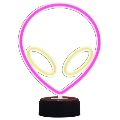 Manta SNL86PK Style Neon Lights UFO Pink