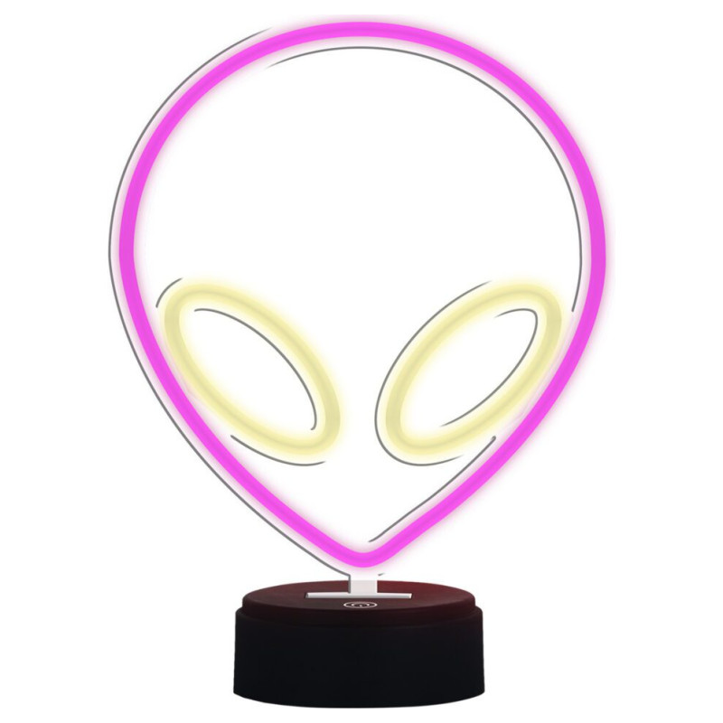 Manta SNL86PK Style Neon Lights UFO Pink